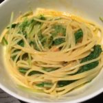 プロテイン飯のズボラ明太カルボパスタ