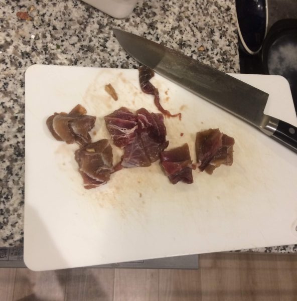 IMG_7628 まぐろの血合いステーキ