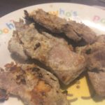 マグロの血合い一口ステーキプロテイン豊富！