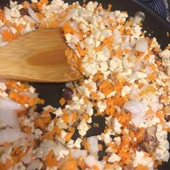 炒り豆腐｜プロテイン飯