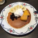プロテインホットケーキの出来上がり