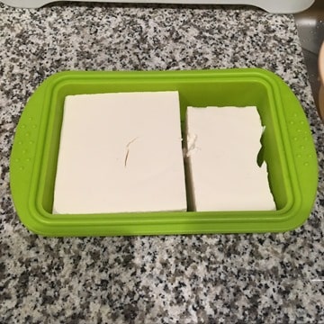 豆腐で作る代替ごはん