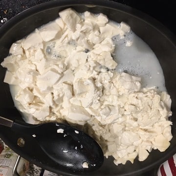 プロテイン飯の豆腐でつくる代替ごはん