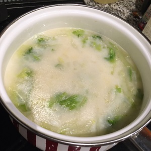 白菜のクリームスープ２｜プロテイン飯